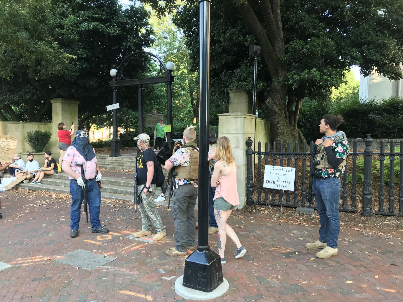 Boogaloo protesters